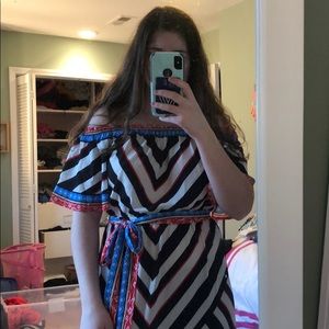 Flying Tomato Striped Maxi Dress